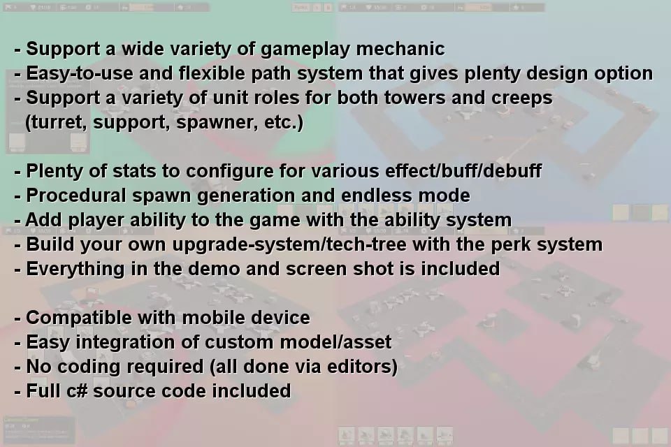 Tower Defense Toolkit 4 (TDTK-4)📱 - изображение 4